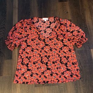 Evereve v-neck blouse